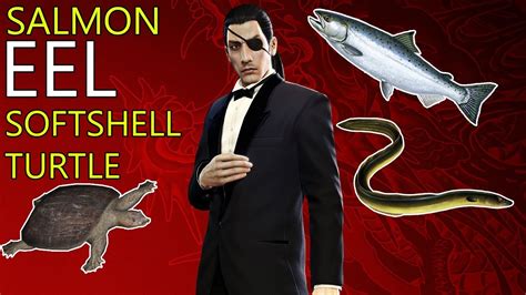 Yakuza 0: Salmon, Softshell Turtle & Eel GUIDE!.